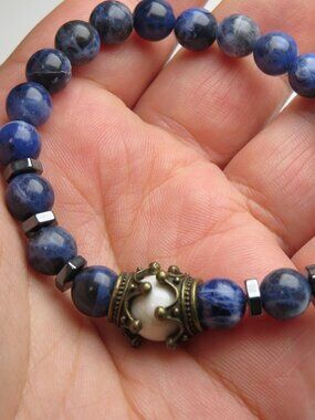 Lapis Beads Bracelet